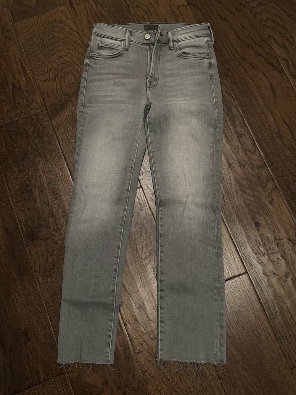Women's MOTHER Gray Skinny Jeans - Classic Everyday Fit SIZE 25 NEW